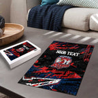 Personalized Sydney Roosters Puzzle Graffiti Grunge Abstract Urban Street Style Design