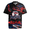 Personalized Sydney Roosters Rugby Jersey Graffiti Grunge Abstract Urban Street Style Design