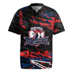 Personalized Sydney Roosters Rugby Jersey Graffiti Grunge Abstract Urban Street Style Design
