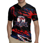 Personalized Sydney Roosters Rugby Jersey Graffiti Grunge Abstract Urban Street Style Design