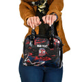 Personalized Sydney Roosters Shoulder Handbag Graffiti Grunge Abstract Urban Street Style Design