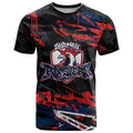 Personalized Sydney Roosters T Shirt Graffiti Grunge Abstract Urban Street Style Design