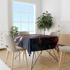Personalized Sydney Roosters Tablecloth Graffiti Grunge Abstract Urban Street Style Design