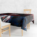 Personalized Sydney Roosters Tablecloth Graffiti Grunge Abstract Urban Street Style Design