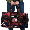 Personalized Sydney Roosters Travel Bag Graffiti Grunge Abstract Urban Street Style Design