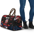 Personalized Sydney Roosters Travel Bag Graffiti Grunge Abstract Urban Street Style Design