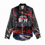 Personalized Sydney Roosters Women Casual Shirt Graffiti Grunge Abstract Urban Street Style Design