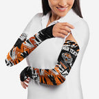 Personalized Wests Tigers Arm Sleeves Graffiti Grunge Abstract Urban Street Style Design