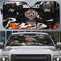 Personalized Wests Tigers Auto Sun Shade Graffiti Grunge Abstract Urban Street Style Design