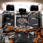 Personalized Wests Tigers Back Car Seat Cover Graffiti Grunge Abstract Urban Street Style Design