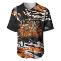 Personalized Wests Tigers Baseball Jersey Graffiti Grunge Abstract Urban Street Style Design