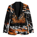 Personalized Wests Tigers Blazer Graffiti Grunge Abstract Urban Street Style Design