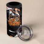 Personalized Wests Tigers 4 in 1 Can Cooler Tumbler Graffiti Grunge Abstract Urban Street Style Design