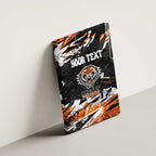Personalized Wests Tigers Canvas Wall Art Graffiti Grunge Abstract Urban Street Style Design