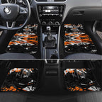 Personalized Wests Tigers Car Mats Graffiti Grunge Abstract Urban Street Style Design