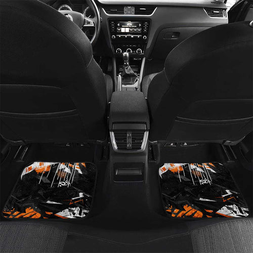 Personalized Wests Tigers Car Mats Graffiti Grunge Abstract Urban Street Style Design