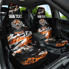 Personalized Wests Tigers Car Seat Cover Graffiti Grunge Abstract Urban Street Style Design