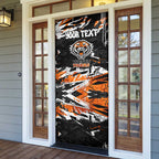 Personalized Wests Tigers Door Cover Graffiti Grunge Abstract Urban Street Style Design
