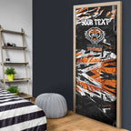 Personalized Wests Tigers Door Cover Graffiti Grunge Abstract Urban Street Style Design