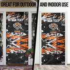 Personalized Wests Tigers Door Cover Graffiti Grunge Abstract Urban Street Style Design