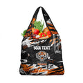 Personalized Wests Tigers Grocery Bag Graffiti Grunge Abstract Urban Street Style Design
