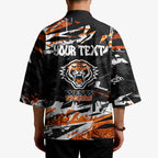 Personalized Wests Tigers Kimono Graffiti Grunge Abstract Urban Street Style Design