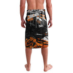Personalized Wests Tigers Lavalava Graffiti Grunge Abstract Urban Street Style Design