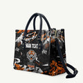 Personalized Wests Tigers Leather Bag Graffiti Grunge Abstract Urban Street Style Design