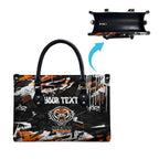 Personalized Wests Tigers Leather Bag Graffiti Grunge Abstract Urban Street Style Design