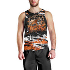 Personalized Wests Tigers Men Tank Top Graffiti Grunge Abstract Urban Street Style Design