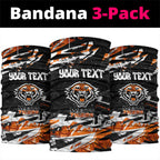 Personalized Wests Tigers Neck Gaiter Graffiti Grunge Abstract Urban Street Style Design