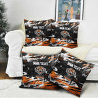 Personalized Wests Tigers Pillow Cover Graffiti Grunge Abstract Urban Street Style Design