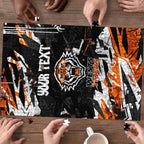 Personalized Wests Tigers Puzzle Graffiti Grunge Abstract Urban Street Style Design