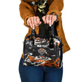 Personalized Wests Tigers Shoulder Handbag Graffiti Grunge Abstract Urban Street Style Design