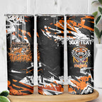Personalized Wests Tigers Skinny Tumbler Graffiti Grunge Abstract Urban Street Style Design
