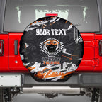 Personalized Wests Tigers Spare Tire Cover Graffiti Grunge Abstract Urban Street Style Design