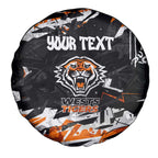 Personalized Wests Tigers Spare Tire Cover Graffiti Grunge Abstract Urban Street Style Design