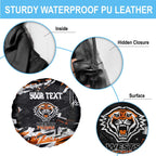 Personalized Wests Tigers Spare Tire Cover Graffiti Grunge Abstract Urban Street Style Design