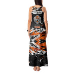 Personalized Wests Tigers Tank Maxi Dress Graffiti Grunge Abstract Urban Street Style Design