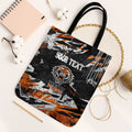 Personalized Wests Tigers Tote Bag Graffiti Grunge Abstract Urban Street Style Design
