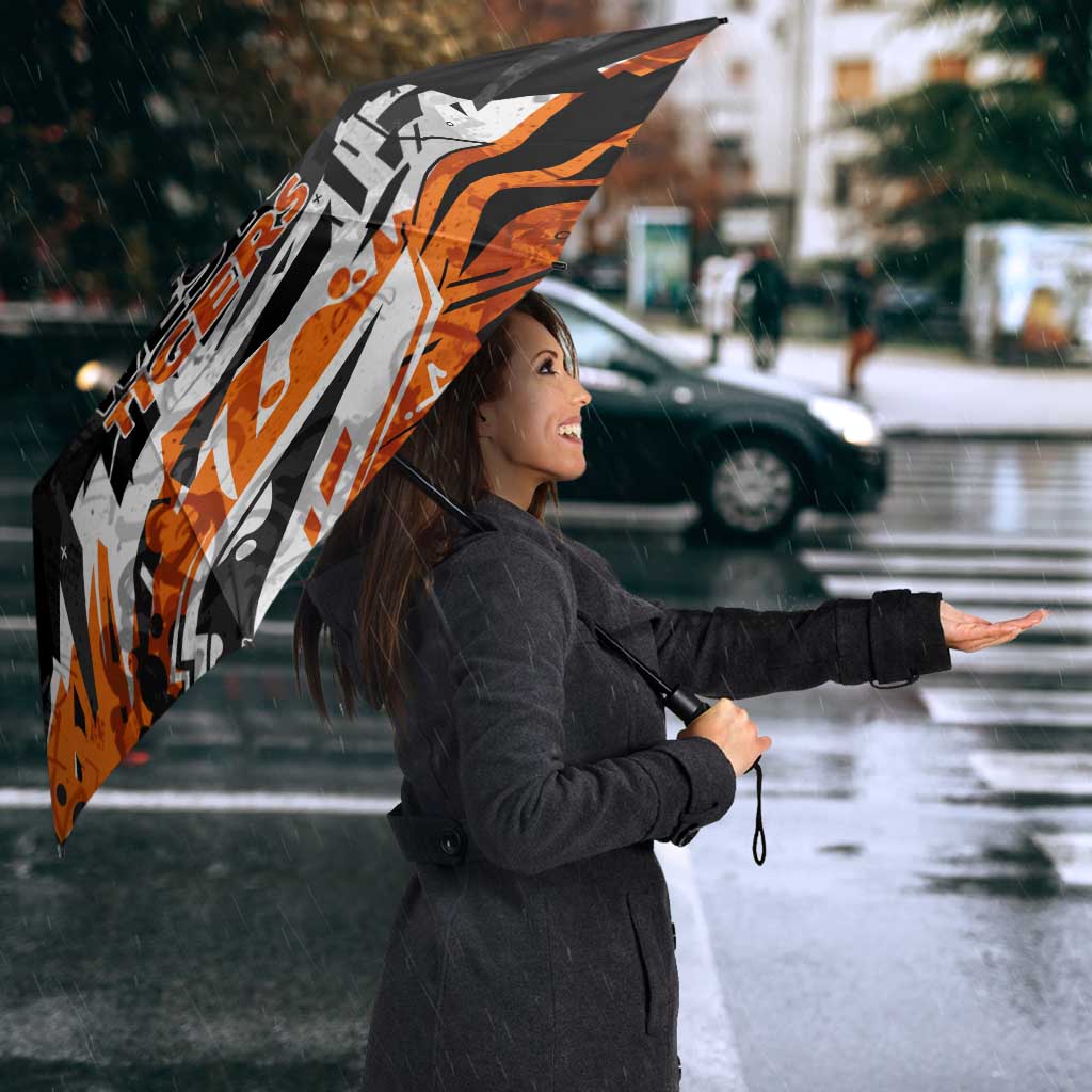 Personalized Wests Tigers Umbrella Graffiti Grunge Abstract Urban Street Style Design