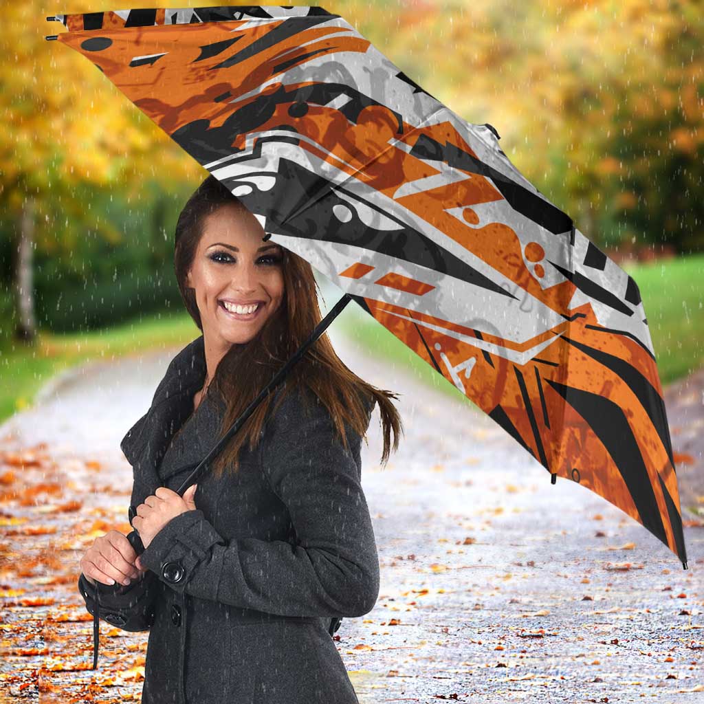 Personalized Wests Tigers Umbrella Graffiti Grunge Abstract Urban Street Style Design
