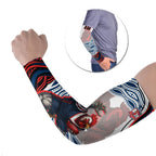 Personalized Sydney Roosters Arm Sleeves Aboriginal Dot Art - Dreamtime Rugby Mascot