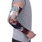 Personalized Sydney Roosters Arm Sleeves Aboriginal Dot Art - Dreamtime Rugby Mascot