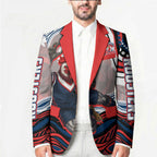 Personalized Sydney Roosters Blazer Aboriginal Dot Art - Dreamtime Rugby Mascot