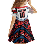 Personalized Sydney Roosters Family Matching Puletasi and Hawaiian Shirt Aboriginal Dot Art - Dreamtime Rugby Mascot