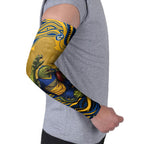 Personalized Parramatta Eels Arm Sleeves Aboriginal Dot Art - Dreamtime Rugby Mascot