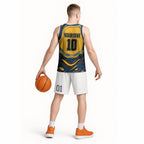 Personalized Parramatta Eels Basketball Jersey Aboriginal Dot Art - Dreamtime Rugby Mascot