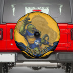 Personalized Parramatta Eels Spare Tire Cover Aboriginal Dot Art - Dreamtime Rugby Mascot
