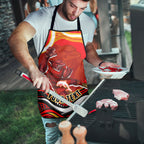 Personalized Redcliffe Dolphins Apron Aboriginal Dot Art - Dreamtime Rugby Mascot